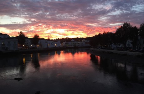 Sunset in Tavira