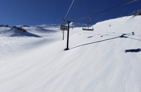 Untouched Summit at Mt. Bachelor